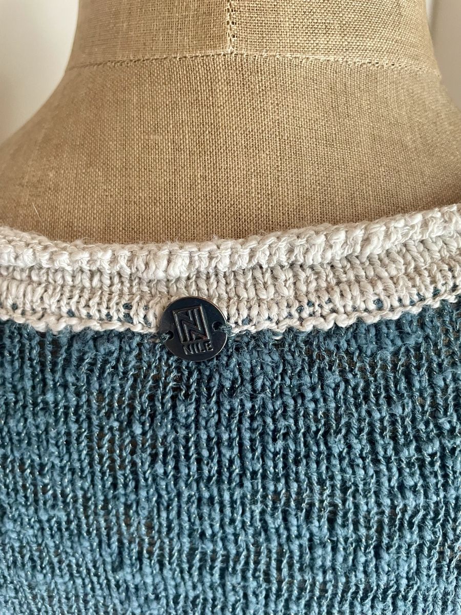 Nile Maglioni & Felpe: NILE Strickpullover, Grösse M, Kurzarm, Streifenmuster – Usato da Oberwil BL venduto da another-day-of-sun 2