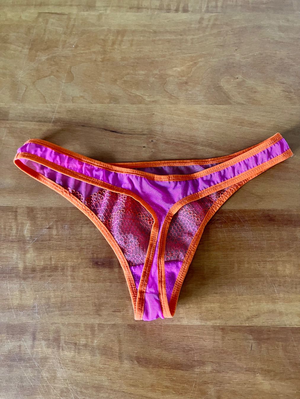 La Perla Altra biancheria intima: La Perla Studio String, Pink / Orange, Gr. S – Usato da Zürich venduto da mou_j96c 3