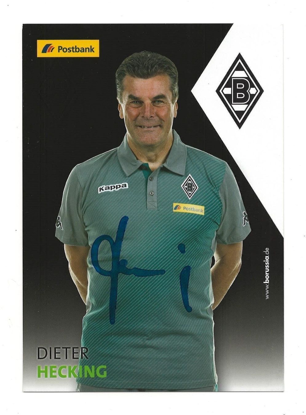 Autografi: DIETER HECKING BORUSSIA MÖNCHENGLADBACH – Usato da Basel venduto da verano1000