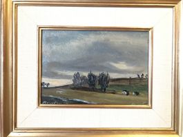 Armand Henri Rouiller paysage de compagne