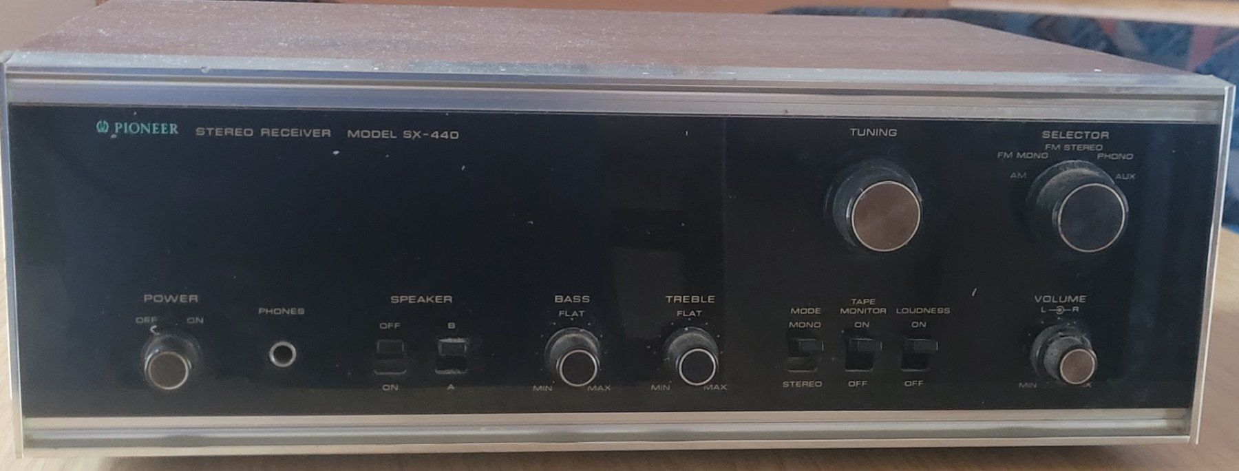 Ricevitori: Pioneer Receiver Model SX - 440 – Usato da Holziken venduto da Kuhhei