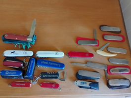 21x Schweizer Taschenmesser SET Rare Vintage !!!