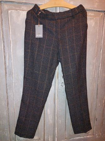 Mos Mosh . Gerry Boucle Pant black'n'brown 38