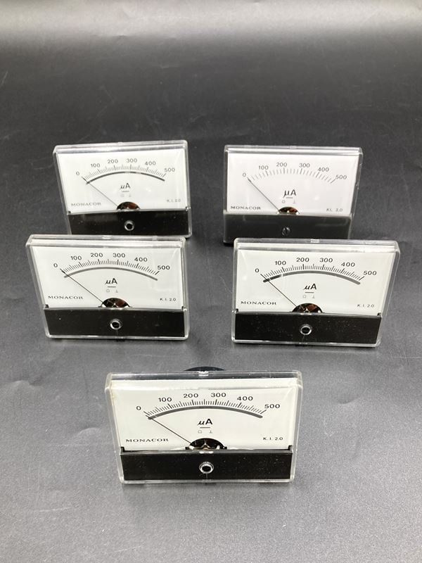 Monacor Messen: MONACOR | EInbauinstrument | Galvanometer | 5Stk. – Neu (gemäss Beschreibung) aus Wittenbach von Restwert_St-Gallen 2