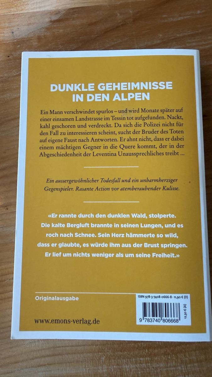Libri: Kriminalroman Götschi und Müller  – Nuovo (secondo la descrizione) da Widen venduto da Lupina2000 4