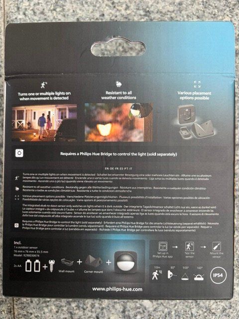 Philips Interruttori: Philips Hue Outdoor Sensor neu – Nuovo e nell'imballaggio originale da Ebmatingen venduto da desalli 6