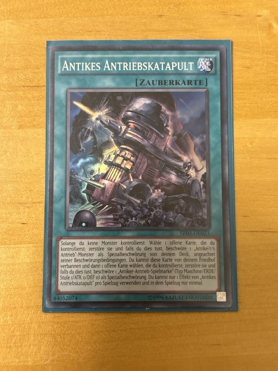 Yugioh Carte collezionabili: Yugioh Karte SR03-DE021 – Usato da Speicherschwendi venduto da YugisKartenKammer