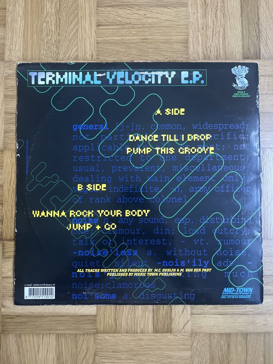 Dischi in vinile: General Noise Hardcore / Gabber Vinyl – Usato da Wangen b. Olten venduto da break72 1