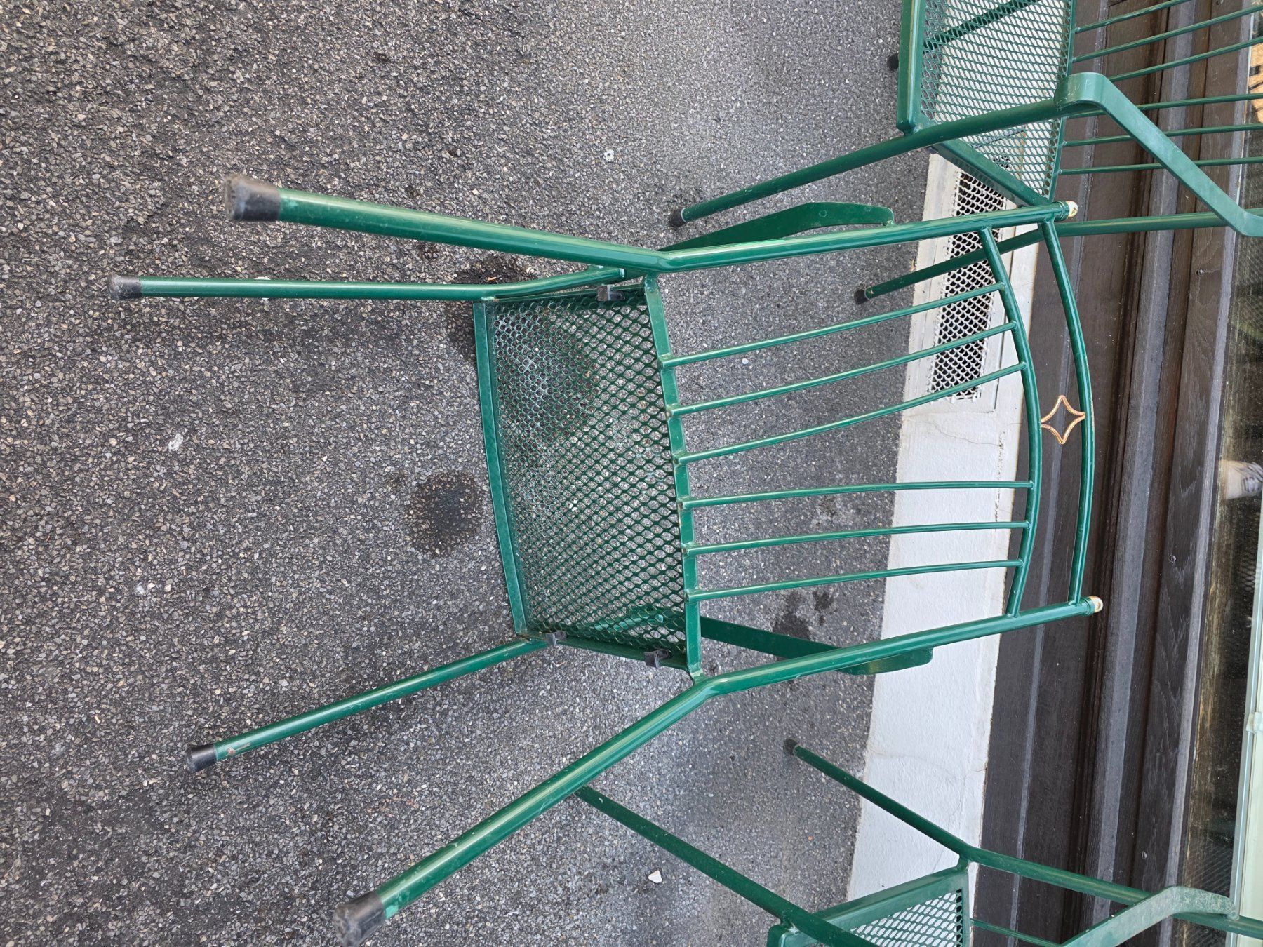 Sedie: 4 edle Metall Garten Stühle Stuhl Sessel – Usato da Walterswil BE venduto da Lonitti 6