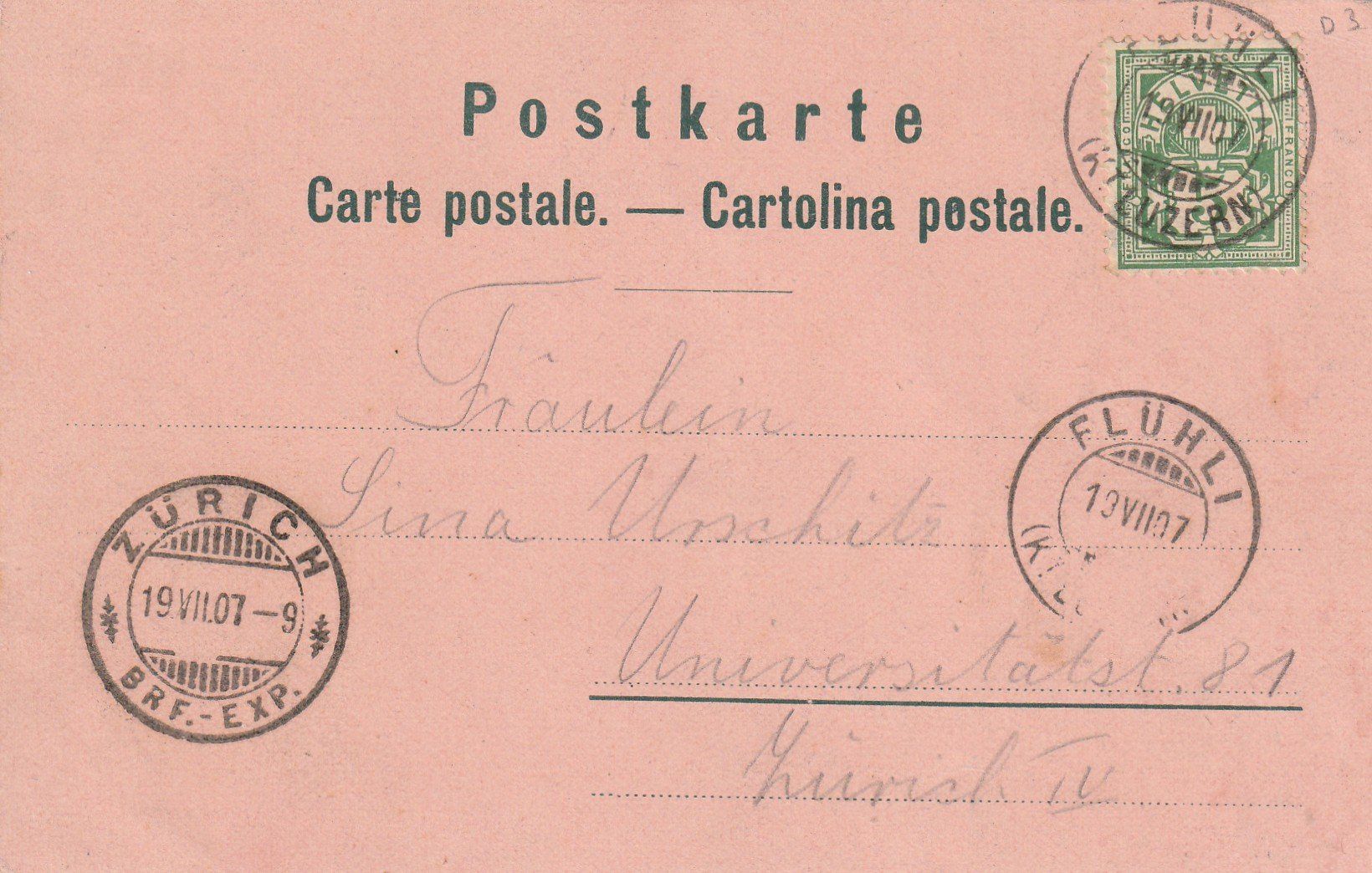 Cartoline postali: Seewenalp Hotel Kurhaus Litho – Usato da Rorschacherberg venduto da fratovi2 1