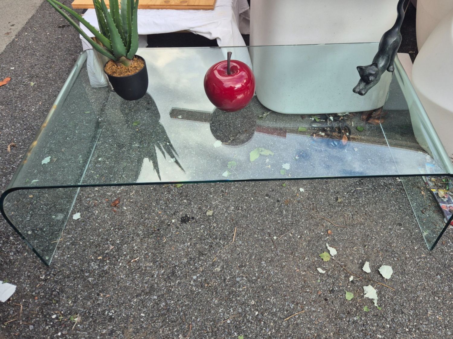 Tische: Table basse en verre – Gebraucht aus Fribourg von tameab
