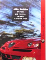 Prospekt Alfa Romeo inkl. Preise ( CH )