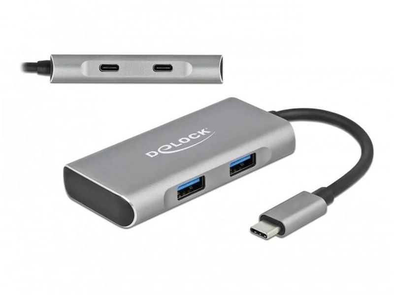 Hub & Switch: USB 3.1 Hub 4-Port-USB-C-Hub – Usato da Riehen venduto da bes_hy8t 1