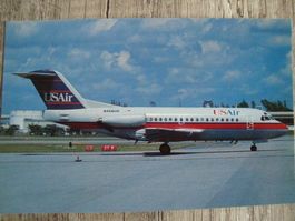 USAir, F-28-1000, N456US