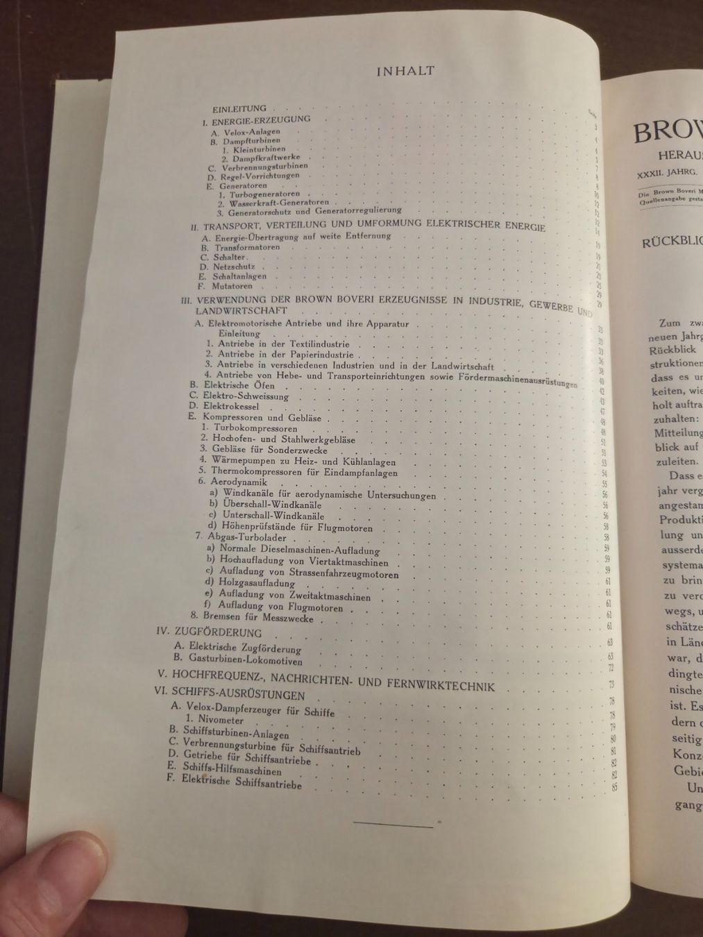 Livres: BBC Brown Boveri Mitteilungen 1945 Eisenbahn Technik – D'occasion à Aldesago par lusuardi 5
