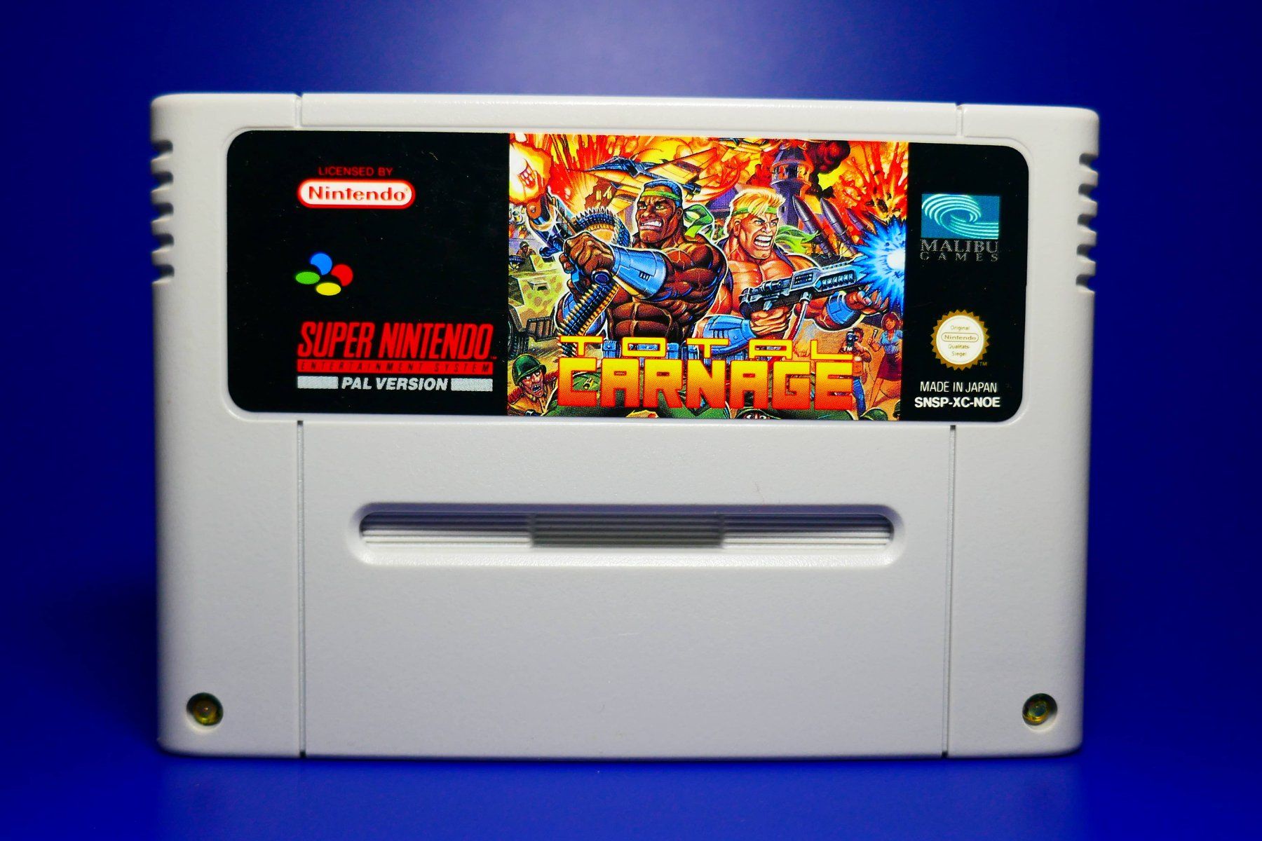 Nintendo Giochi: Total Carnage - Super Nintendo – Usato da Vuarrens venduto da Espace-Retro