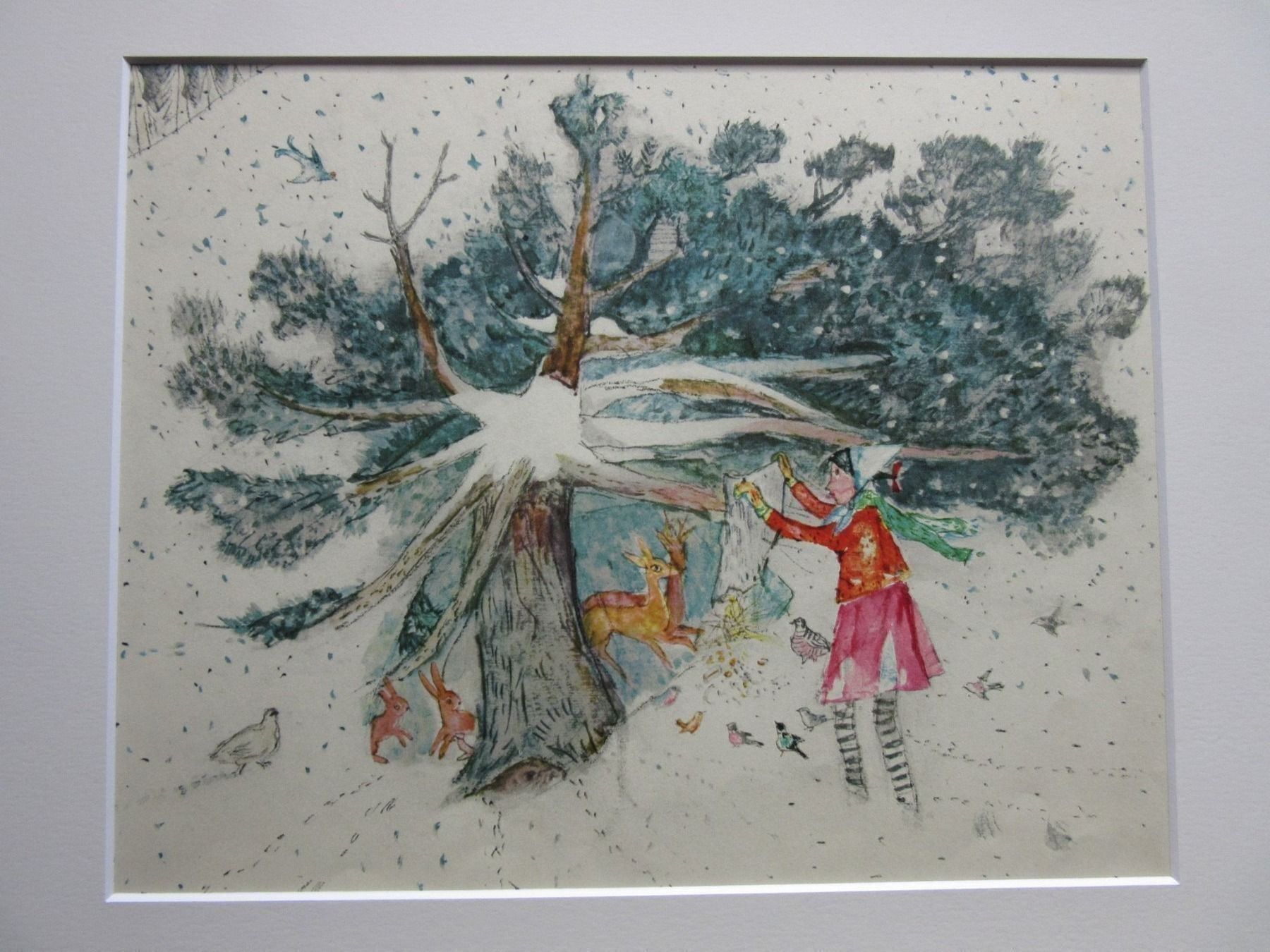 Poster & Bilder: ALOIS CARIGIET MIT RAHMEN – Gebraucht aus Gersau von grafik-kunst 2