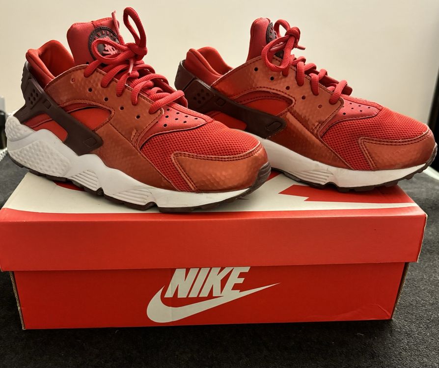 Nike Huarache Run GS in Rot Kaufen auf Ricardo