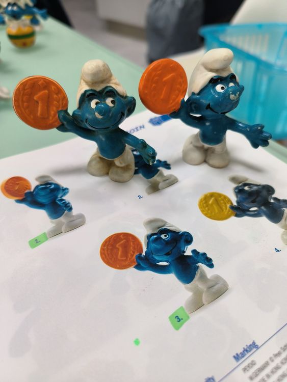 Schlumpf Smurf-Die Schlümpfe Schtroumpf, Puffi: Jakks Pacific Peyo, Schleich