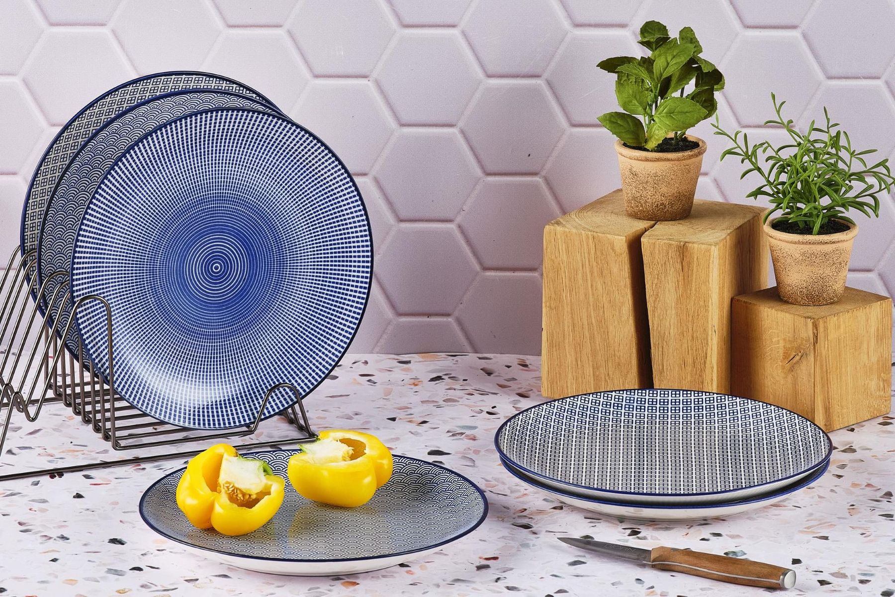 Geschirrsets: Teller-Set PATTERN Ø26cm – Neu und originalverpackt aus Bremgarten AG von simpliCH 3