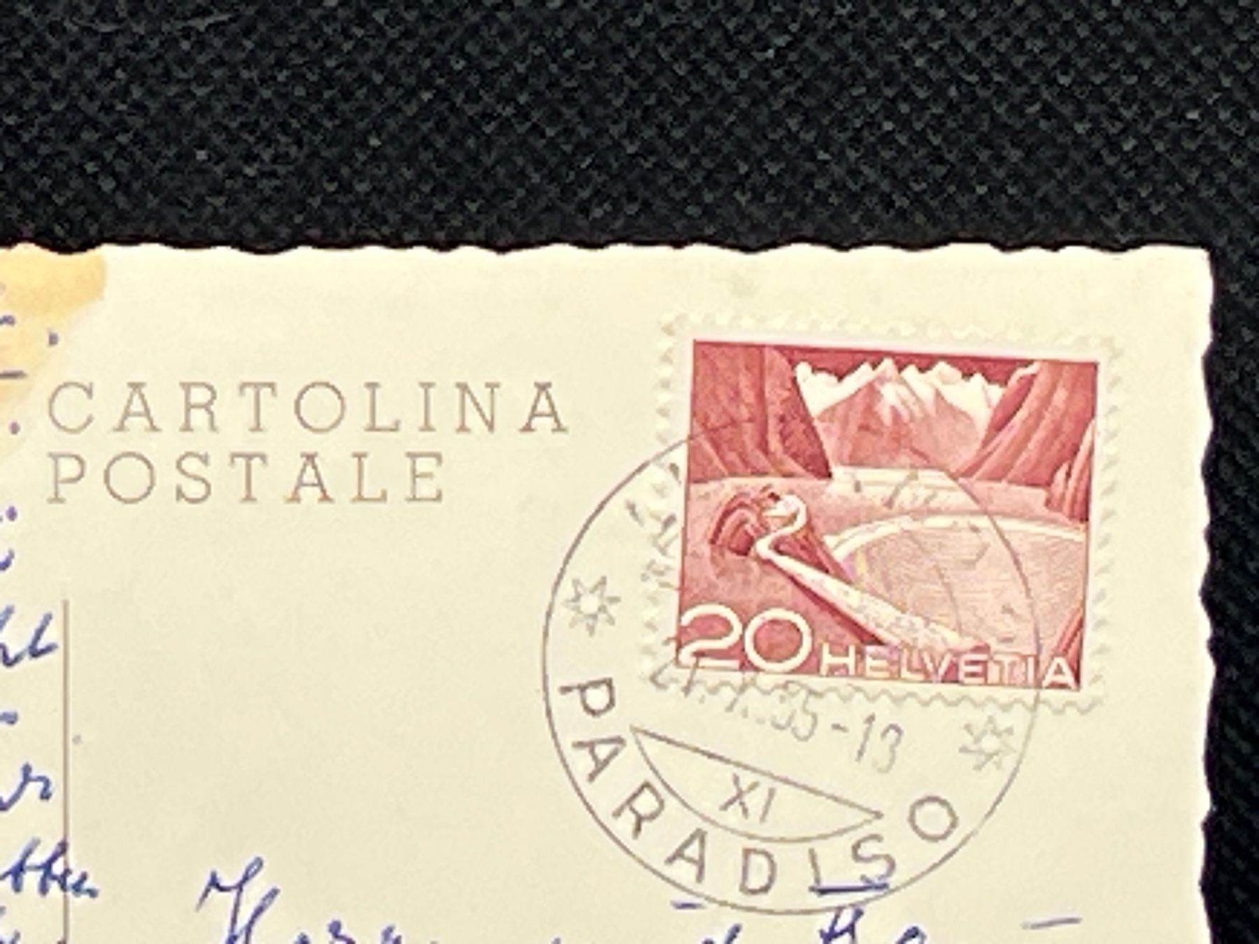 Cartoline postali: Ronco s/Ascona (Lago Maggiore) – Usato da Widnau venduto da Brusi9 1