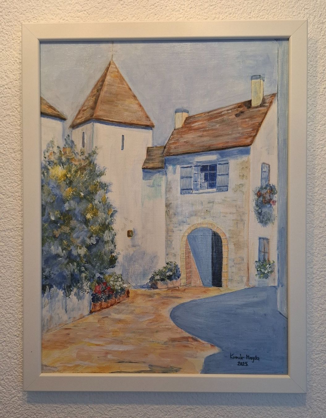 Dipinti: Acryl Bild mit Rahmen 43x33cm – Nuovo (secondo la descrizione) da Pfäffikon SZ venduto da Szabi1981