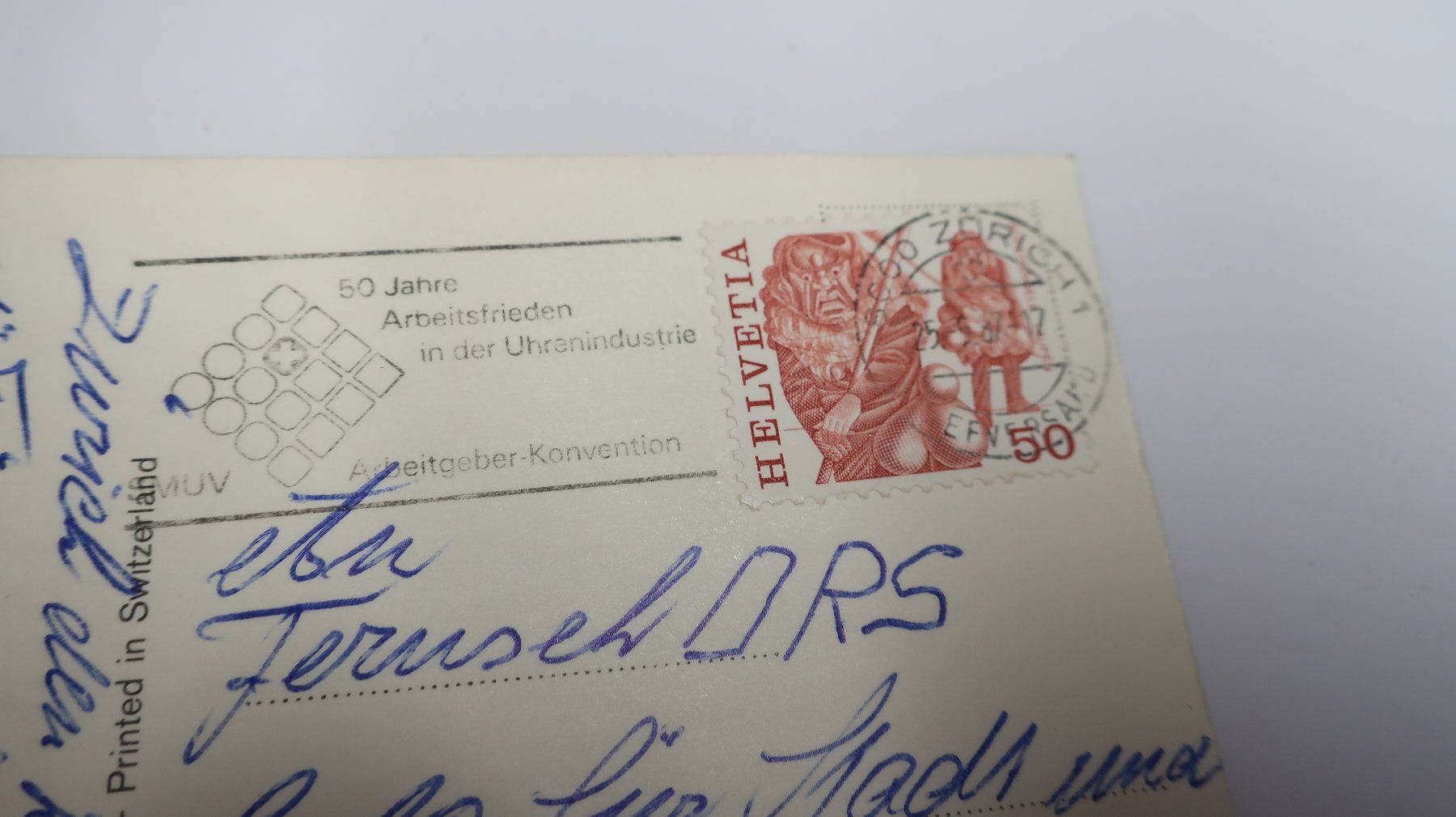 Cartoline postali: Ernen valais  1987 – Usato da Cormoret venduto da Pascalll2001 3