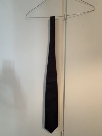 Cravatta D'Oriano seta Made in Italy uomo grigio fantasia