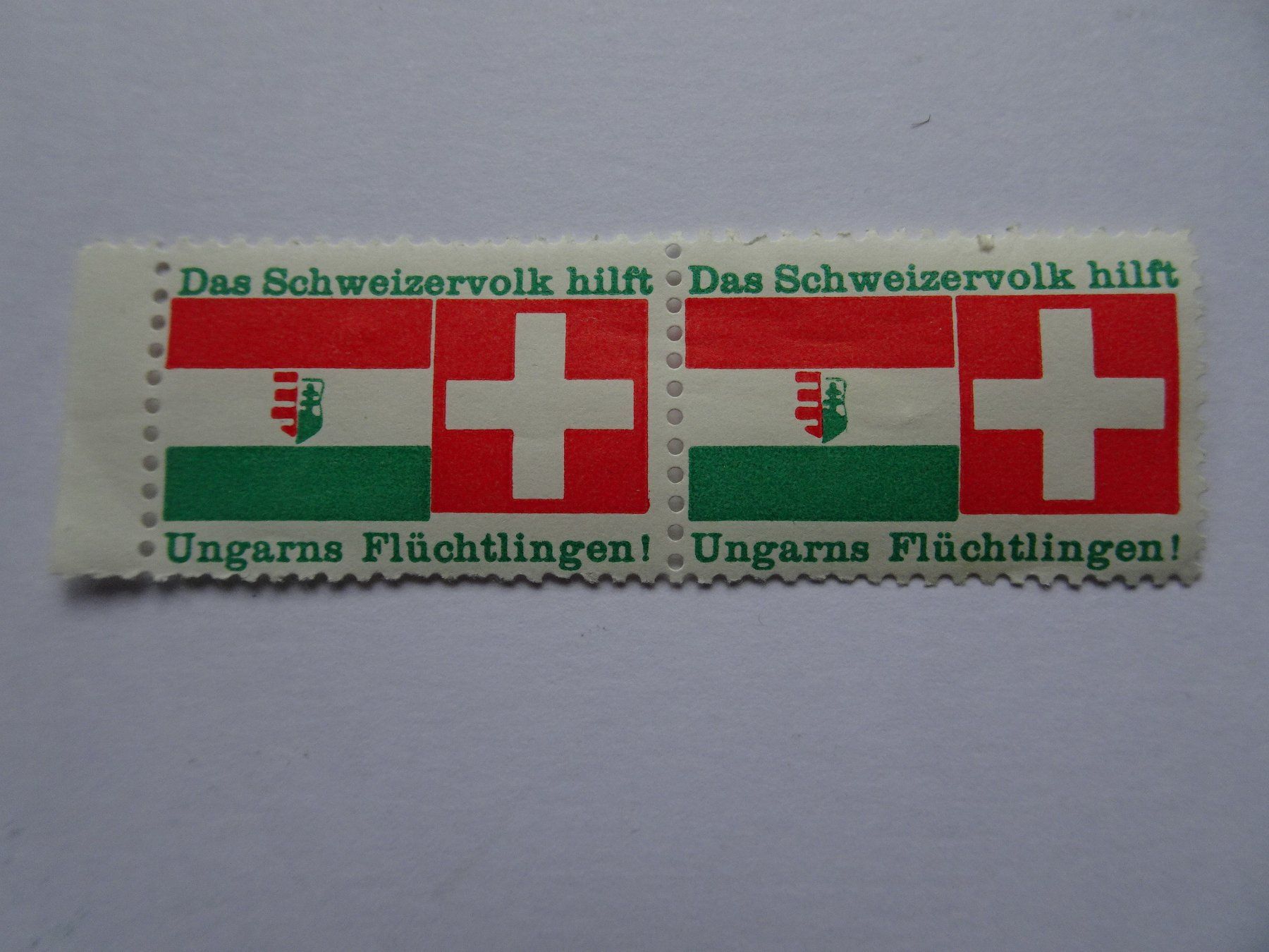 Tutti i francobolli: Flüchtlingshilfe für Ungarn – Nuovo (secondo la descrizione) da Aadorf venduto da Chnorli-Furz