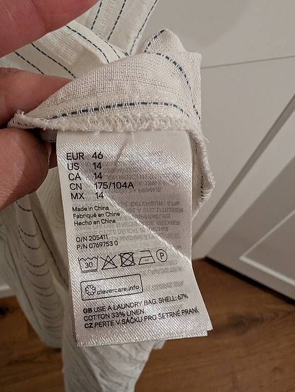 H&M Vestiti: Tolles Sommerkleid mit Leinen, Grösse 46 – Nuovo (secondo la descrizione) da Dübendorf venduto da gar_5yv6 1