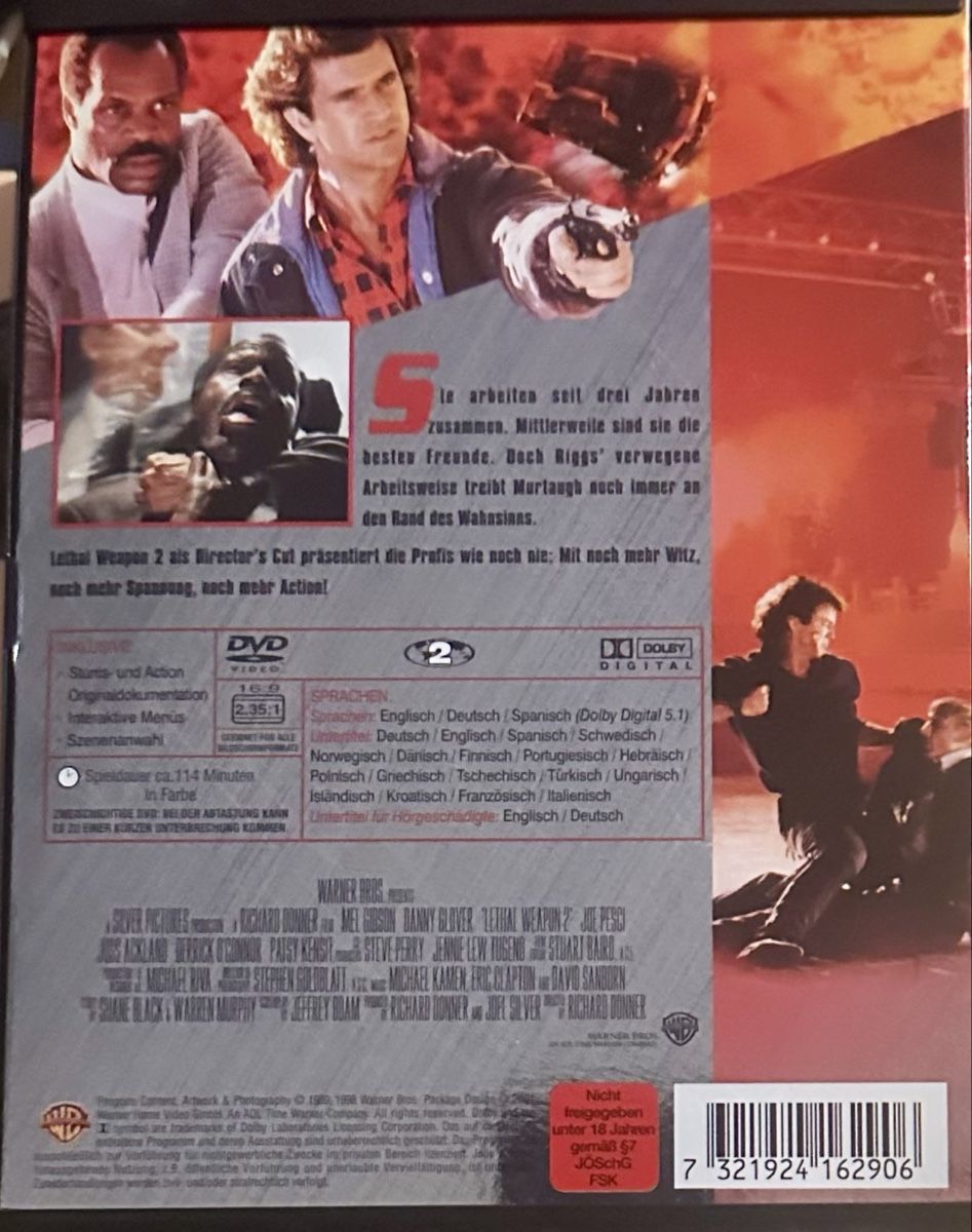 Alle DVDs: Lethal Weapon Collection DVD Special Edition – Gebraucht aus Malters von Gustov 8