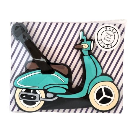 1 Vespa als Koffer Anhänger 11.5 x 8.5 cm