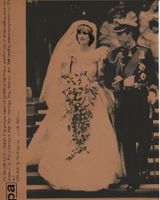 Wedding Day - Princess Diana & Prince Charles, Pressefoto