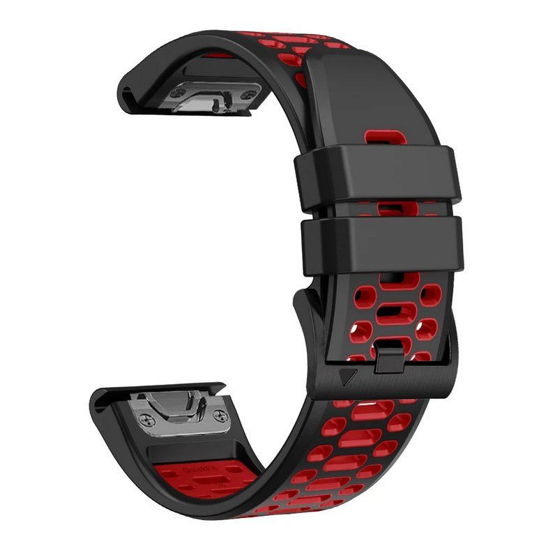 Garmin Smartwatch: Armband Bracelet Silikon Sport V8 für Garmin Fenix 5 6 7 8 – Neu und originalverpackt aus Lausanne von WATCH-WORLD 5
