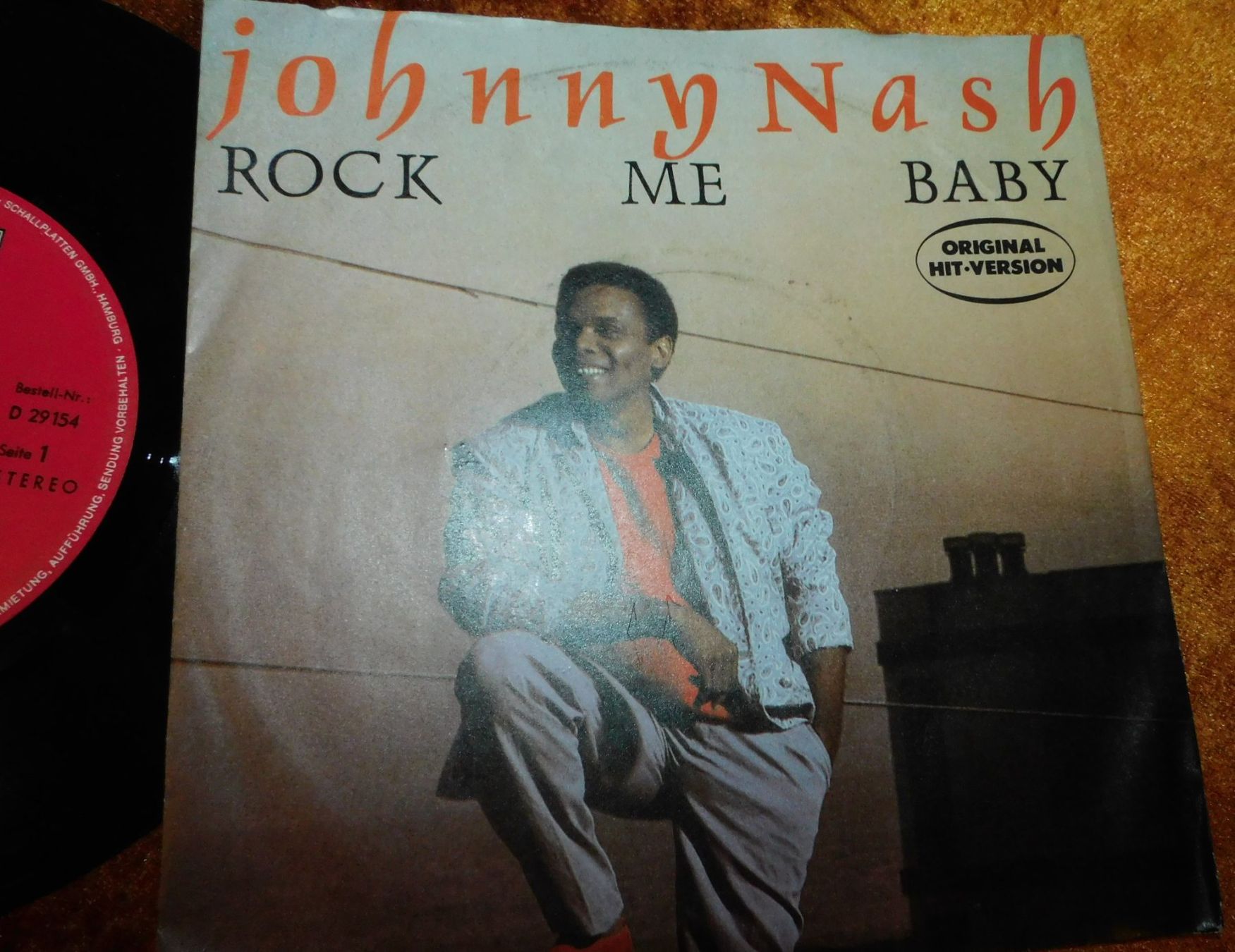 Dischi in vinile: LP Single 2 x - Johnny Nash 1985 u Martin Mann – Usato da Sursee venduto da 76 3