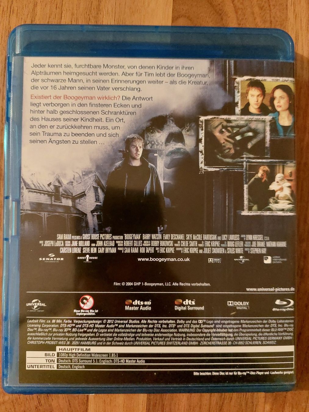 Tutti i DVDs: Blu Ray - Boogeyman – Usato da Rheinfelden venduto da Onyx74 1