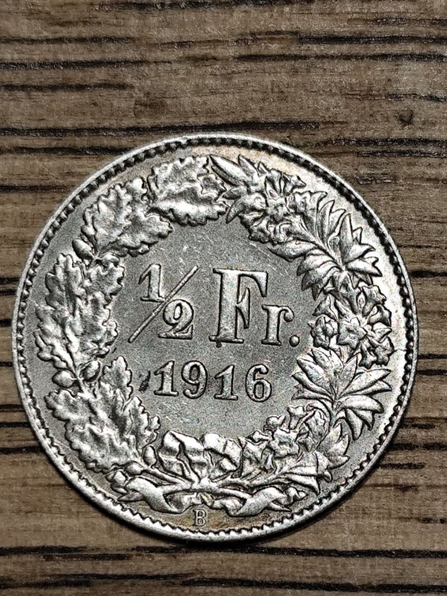 Tutti le monete: ==> 1/2Fr 1916 ss-vz <== – Usato da Bern venduto da b.man_is_back 2