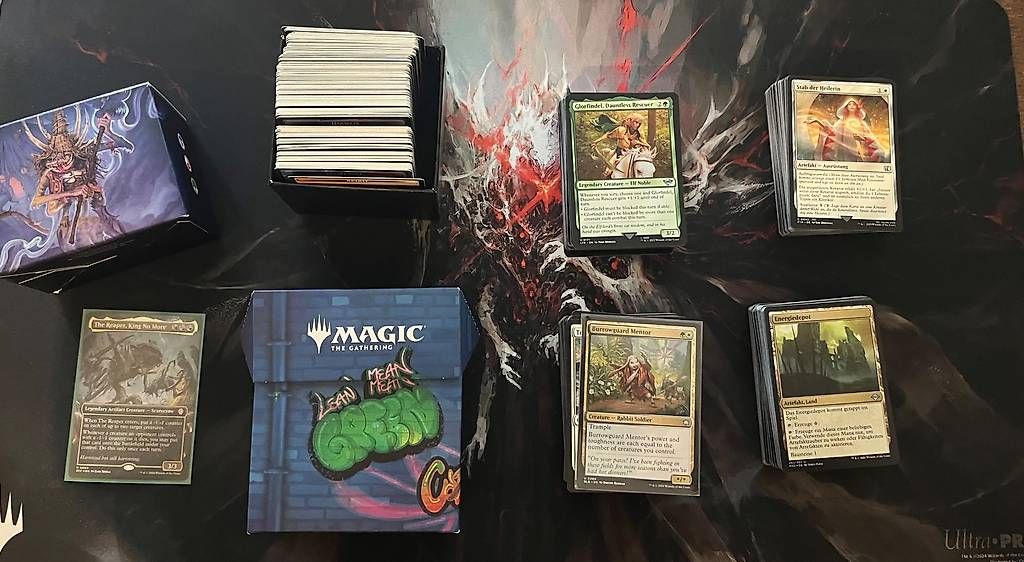 Magic The Gathering Carte collezionabili: MtG Precon inkl. Tokenbox und Karten Pile – Usato da Hochdorf venduto da HauptsachNoessle