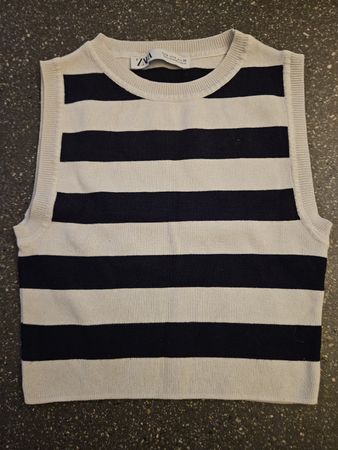ZARA top Streifen Grösse S 