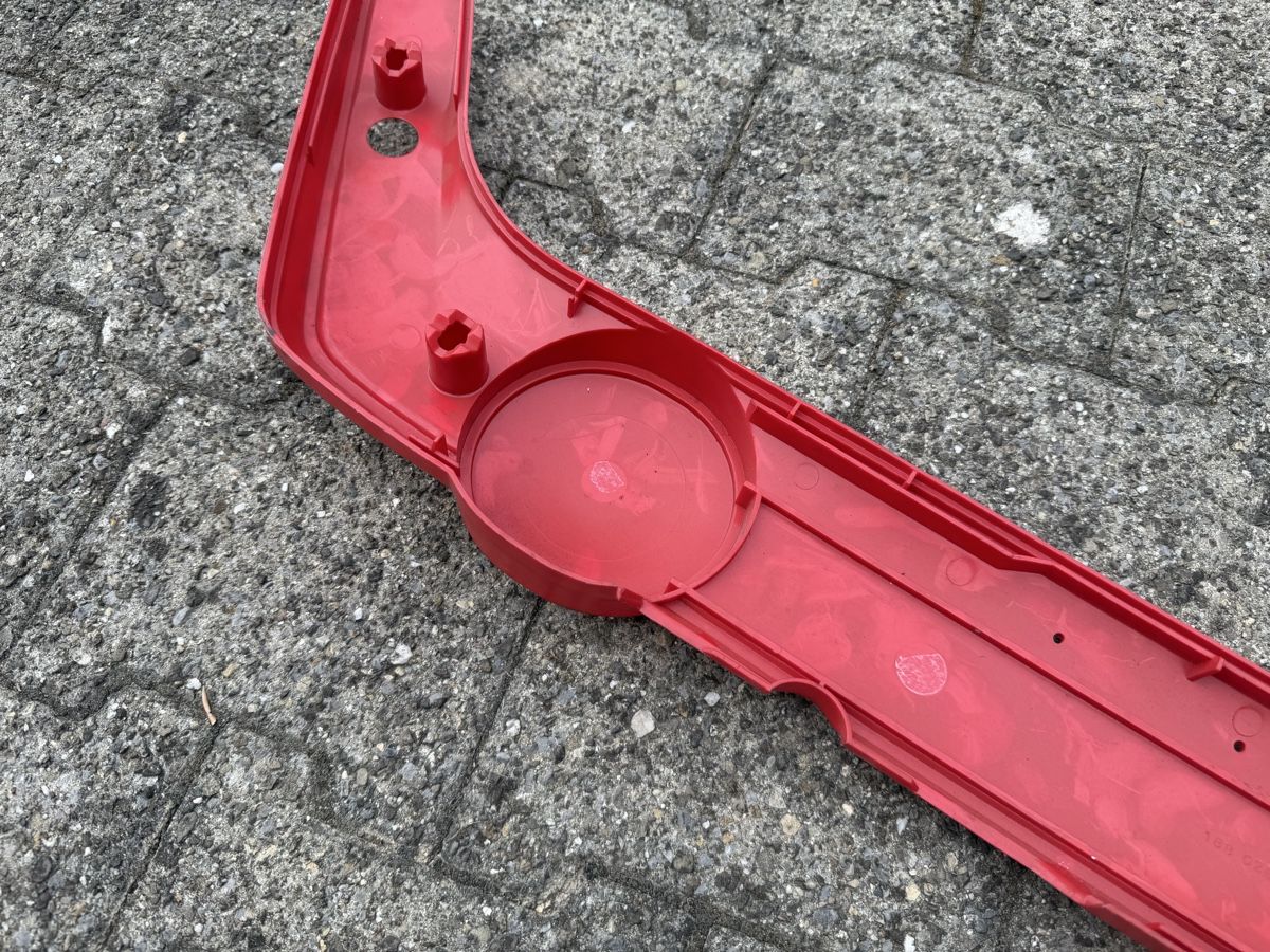 Pièces pour mobylette: Seitenschutz Piaggio Ciao rot – D'occasion à Bolken par si.x.las 5