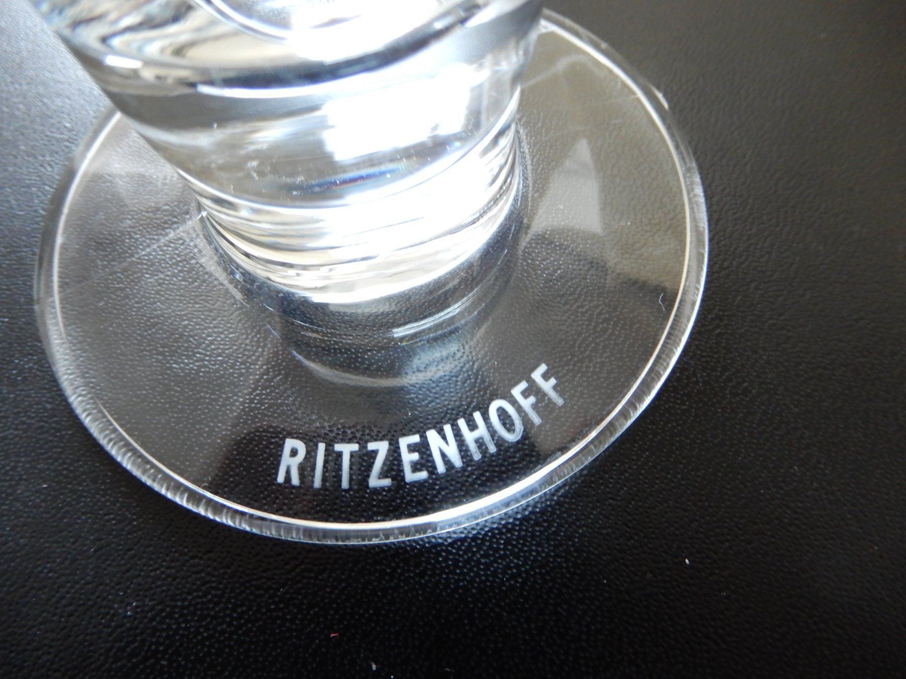 Ritzenhoff Bicchieri: Ritzenhof Bierglas ANKE HELLMICH – Usato da Burgdorf venduto da Liss 2