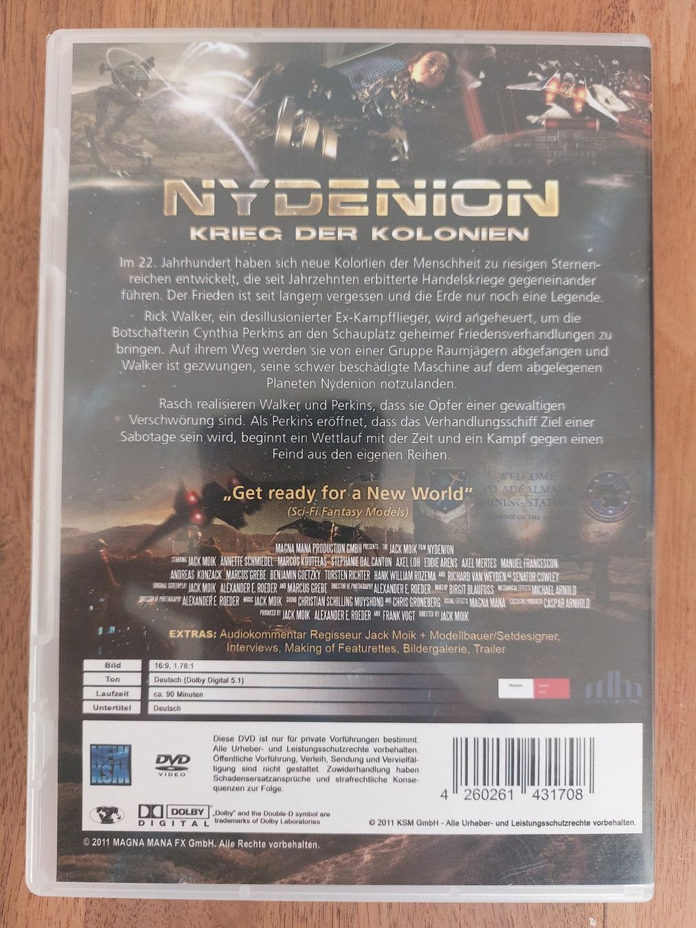 Tutti i DVDs: DVD - Nydenion Krieg der Kolonien – Usato da Rheinfelden venduto da FilmAuktion 1