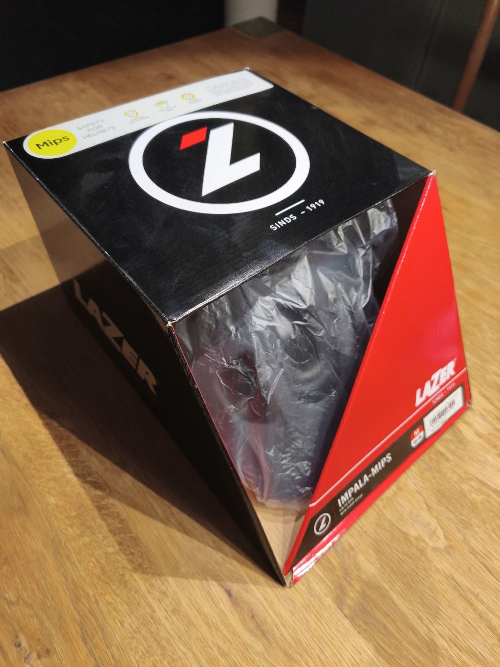 Caschi: Lazer Impala MIPS Helmet - Matte Cobalt Orange - M – Nuovo e nell'imballaggio originale da Zürich venduto da Crowsfeet 5