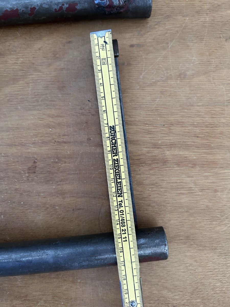 Supporti a parete: 2x Metall Geländerhalterungen – Usato da Zürich venduto da ann_9fv5 3