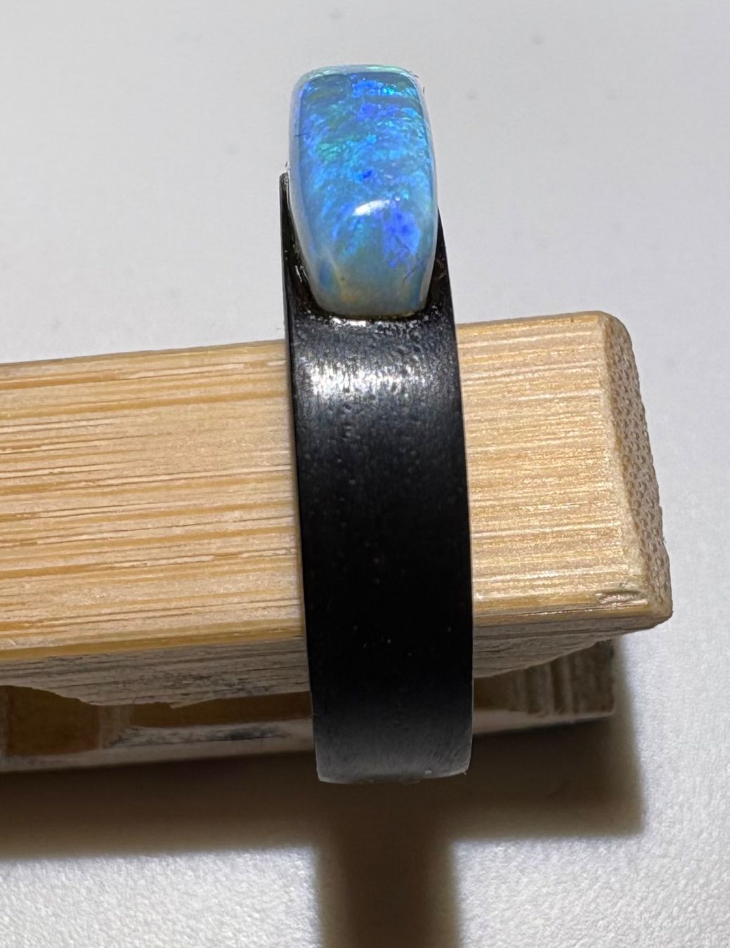 Anelli: Opal Ring Mooreiche, Gr.54, Coober Peedy Australien – Nuovo (secondo la descrizione) da Wilen b. Wil venduto da Tschirio 3