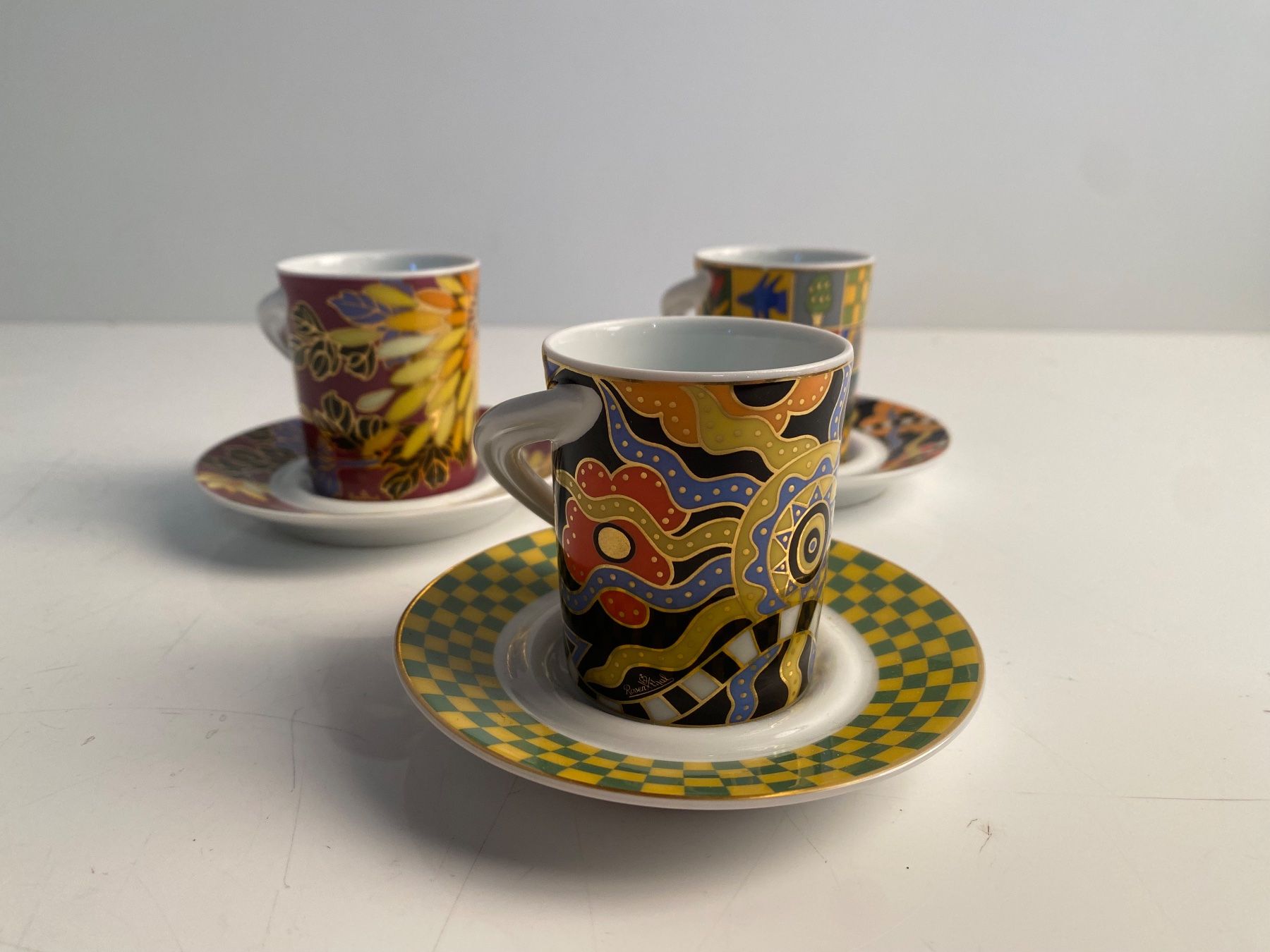 Rosenthal Tassen: 3er Set Espresso Sammeltassen Rosenthal studio-line – Gebraucht aus Küssnacht am Rigi von Brockenhaus-Rigi 1