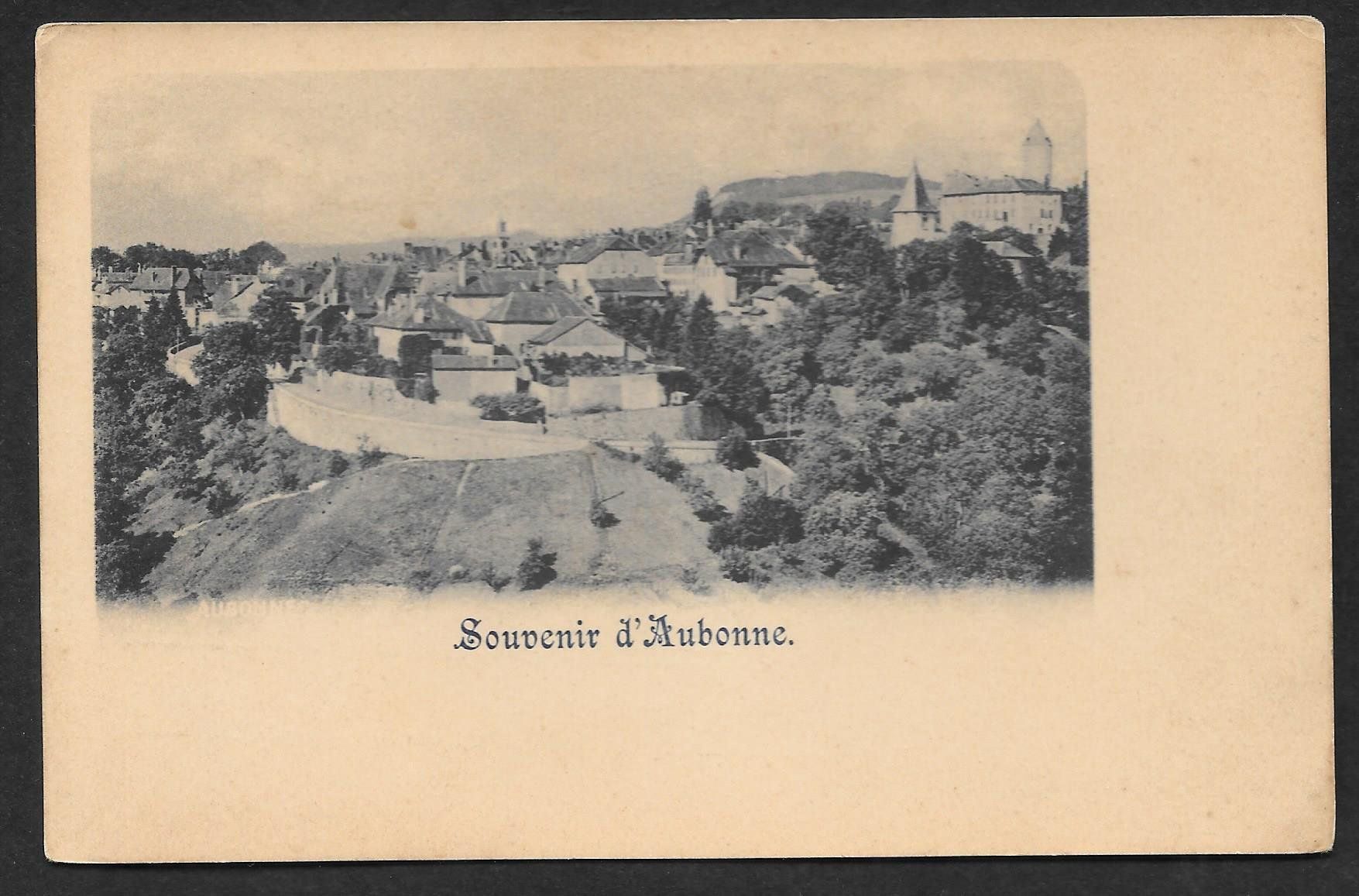 Cartoline postali: Aubonne Gesamtansicht – Usato da Olten venduto da clotaldi