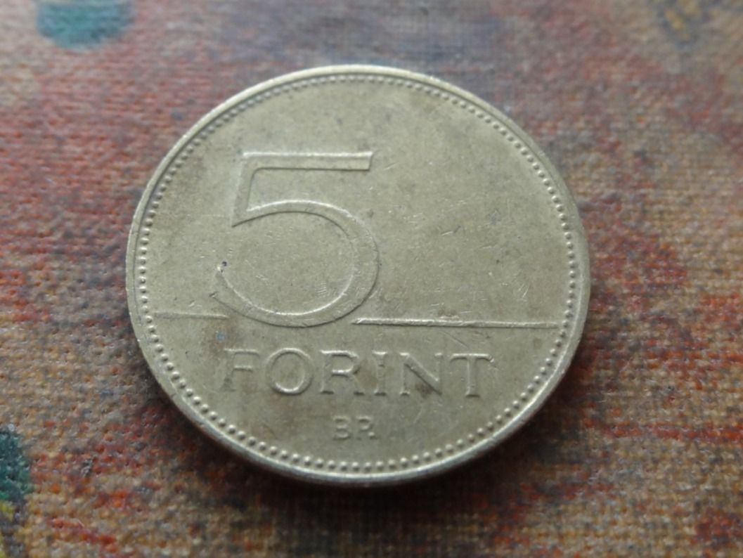 Tutti le monete: HONGRIE  5  Forint  2013 – Usato da Romanel-sur-Lausanne venduto da Swift13 1