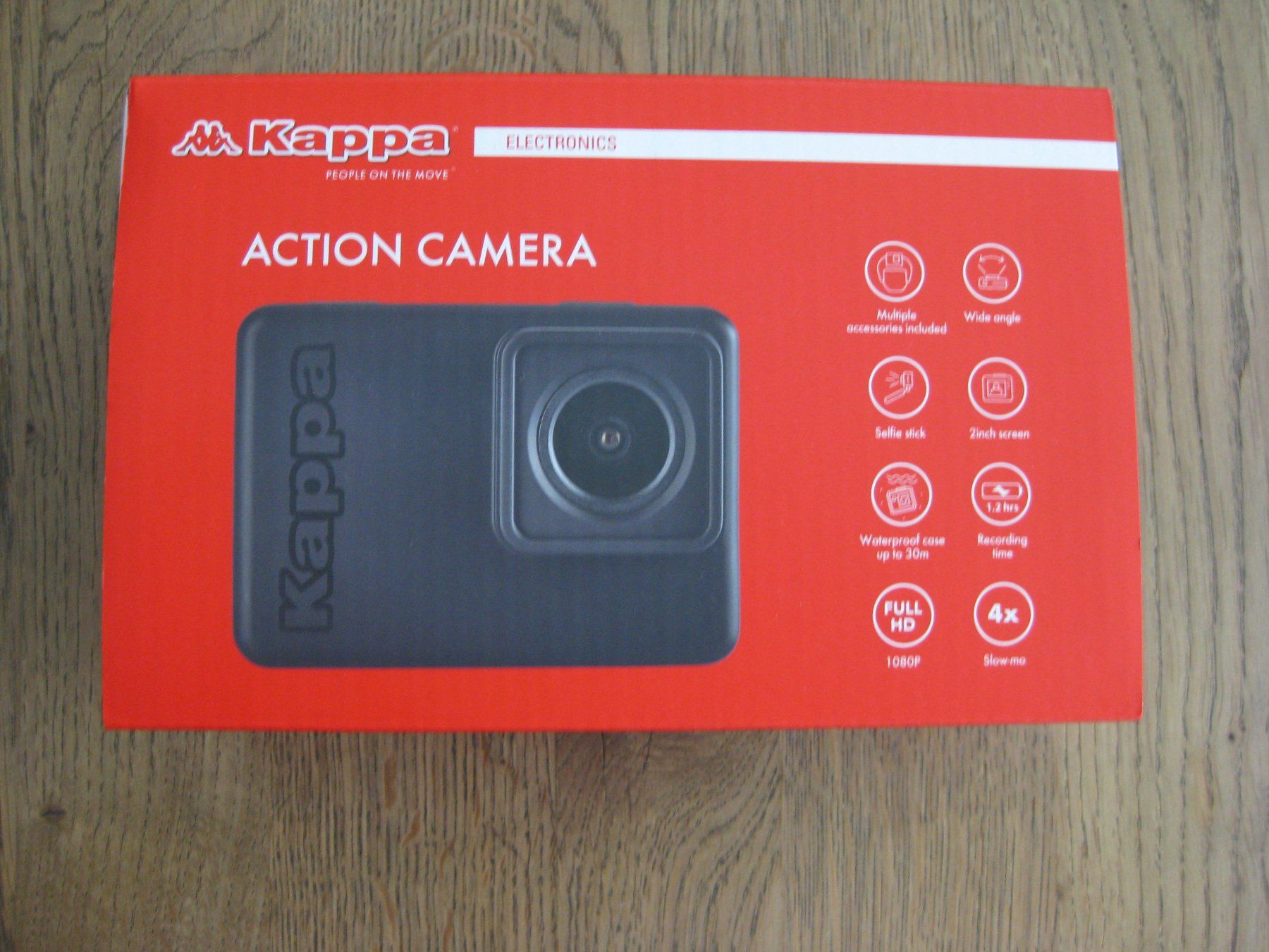 Action Cam: ACTION CAMERA KAPPA ELECTRONICS OVP INKL. 12 MONATE GARANTIE – Neu und originalverpackt aus Aarau Rohr von