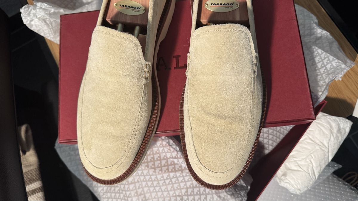 Bally Herrenschuhe: Bally Suede Loafers 44 Grosse  – Gebraucht aus Brugg AG von GiovanniVercetti 1